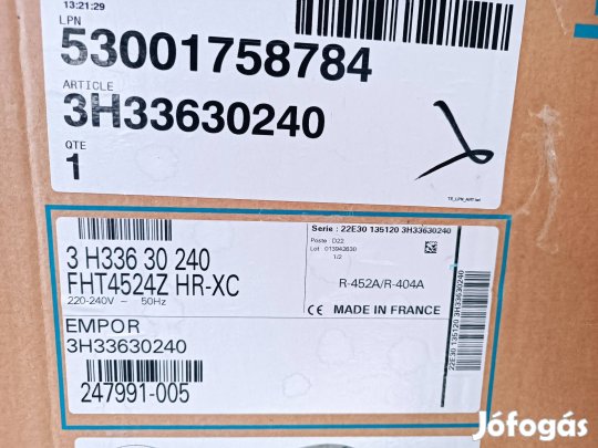 Hűtő, hűtőkamra agregát új