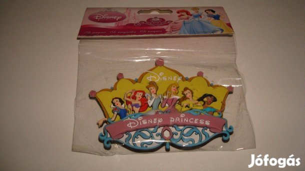 Hűtő mágnes - Disney hercegnőkkel ! Vadonatúj ! 6 x 8 cm