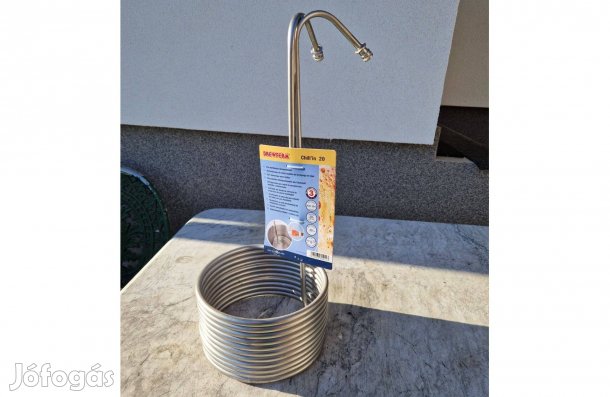 Hűtő spirál sörfőzéshez, pálinka főzőhöz hűtő spirál