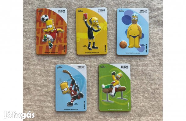 Hűtőmágnes TESCO - Simpson család