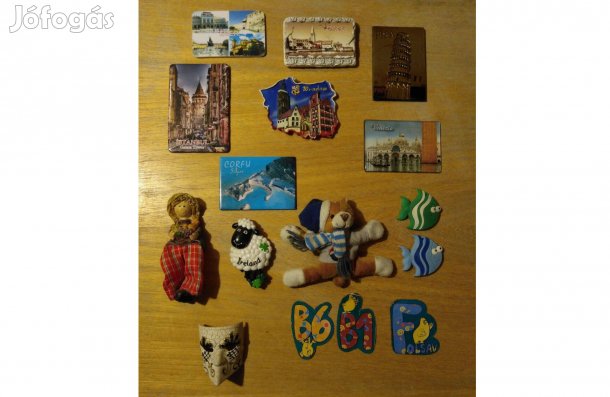 Hűtőmágnesek (16 db)