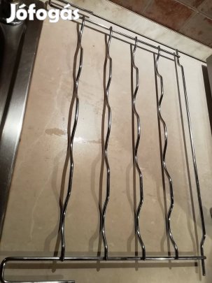 Hűtőszekrénybe inox, rozsdamentes bortartó, vadonatúj