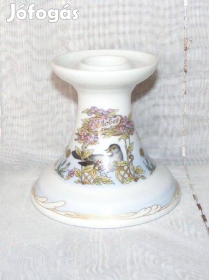 Hutschenreuther porcelán madaras gyertyatartó