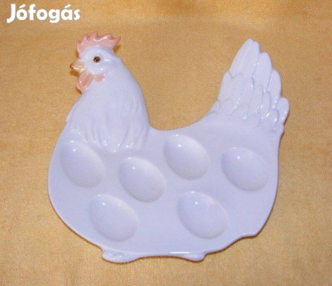 Hutschenreuther tyúk alakú porcelán tojástartó
