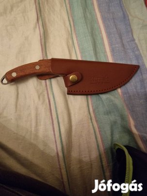 Huusk Kés bőr tokkal