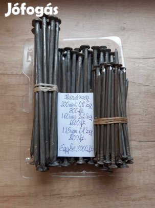 Huzalszeg többféle méretben