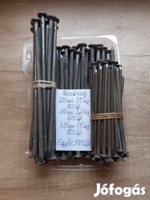 Huzalszeg többféle méretben eladó