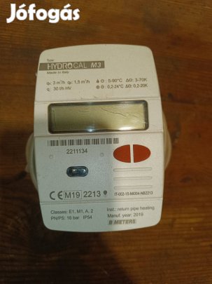 Hydrocal M3 B Meters hőmennyiség mérő 1/2" fűtés melegvíz mérés