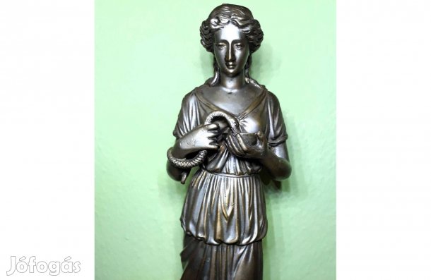 Hygieia bronz szobor