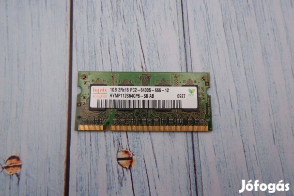Hynix 1GB DDR2 800MHz RAM memória laptopba SO-DIMM Hymp112S64CP6-S6