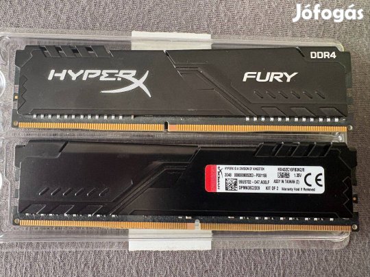 Hyperx Fury ddr4 8Gb (2x4GB) 3200MHz HX432C16FB3K2/8