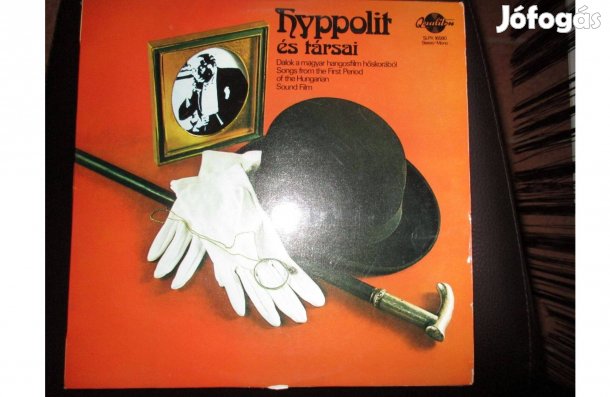 Hyppolit és társai bakelit hanglemez eladó