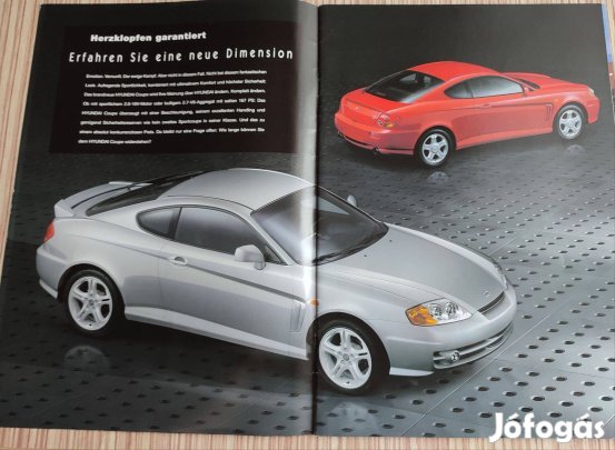 Hyundai Coupe (2001) prospektus, katalógus