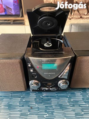 Hyundai HM-MC363u CD rádió mini hifi hangfalakkal távirányítóval