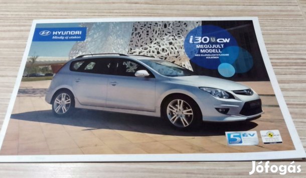 Hyundai I30 u (2010) magyar prospektus, katalógus
