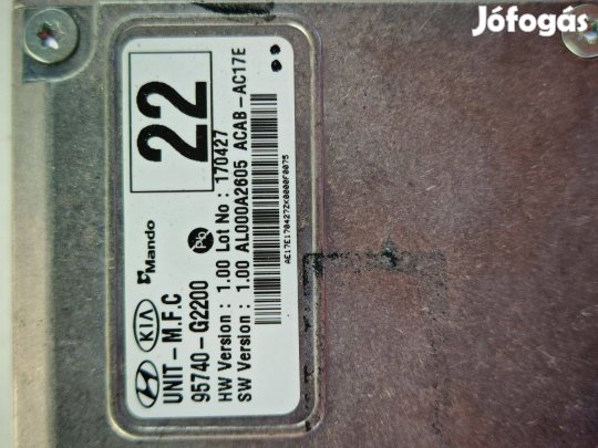 Hyundai Ioniq (AE) Electric szélvédő kamera (használt) 95740-G2200