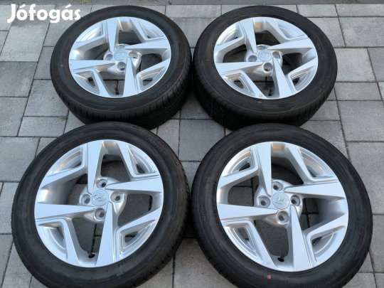 Hyundai Kia gyári alufelni 15" 185/55r15 nyári gumi 