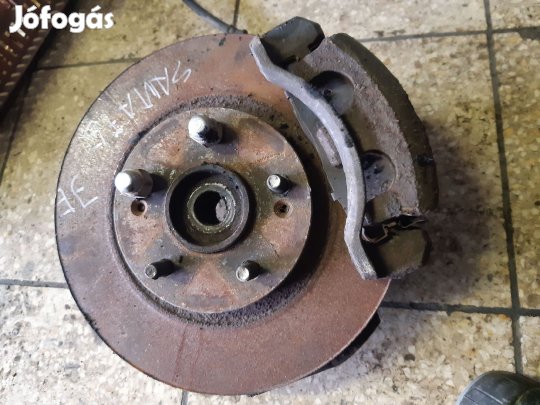 Hyundai Santa Fe Jobb Első Csonkállvány Kerékaggyal + Féknyereg + ABS