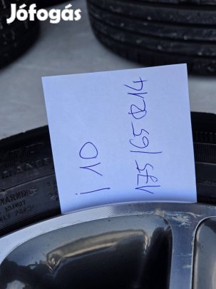 Hyundai i10 gyári nyárikerék garnitúra komplett