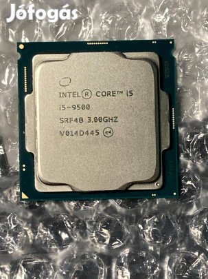 I5-9500 Gamer processzor(1151 v2)/ 1 év garancia