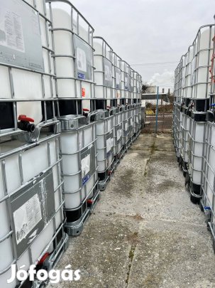 IBC 1000 literes tartályok eladók szállítással