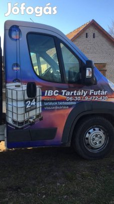 IBC 600,1000, ADR, ivóvíz , esővíz  szálítva akár