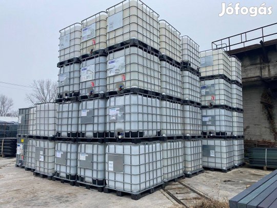 IBC Tartály 1000L Használt Azonnal Raktárról Valós Árral