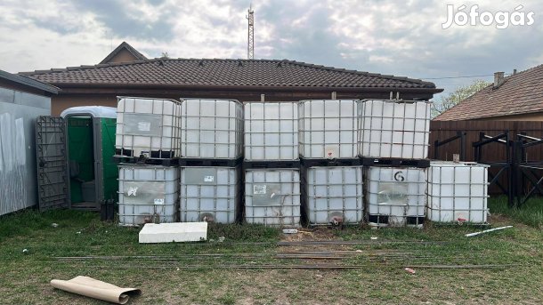 IBC tartály 1000literes használt