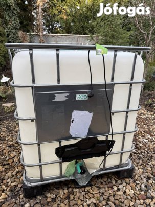 IBC tartály, fűthető 1000 Liter