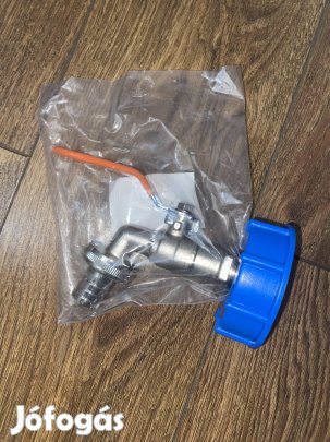 IBC tartály csap közbetéttel