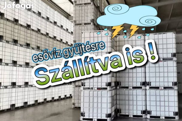 IBC tartály házhozszállítással is !