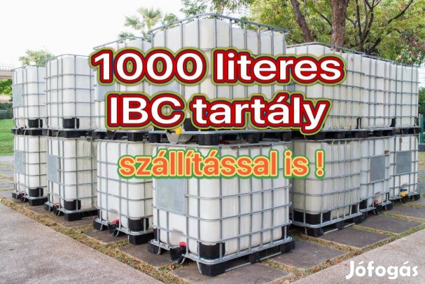 IBC tartály szállítással is !