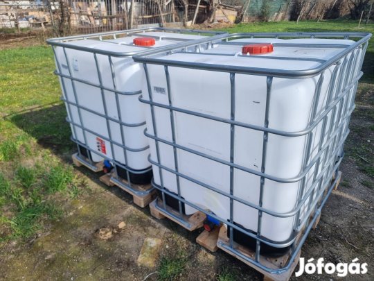 IBC tartály szép állapotban eladó Szentendrén 