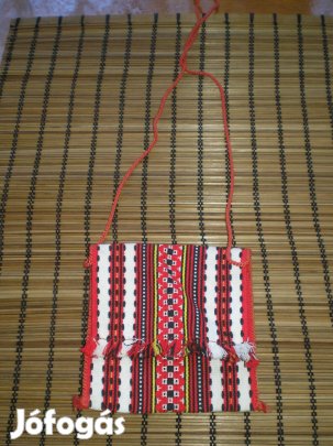 IBUSZ feliratos kistáska szütyő régi darab nyakba akasztós1970-80