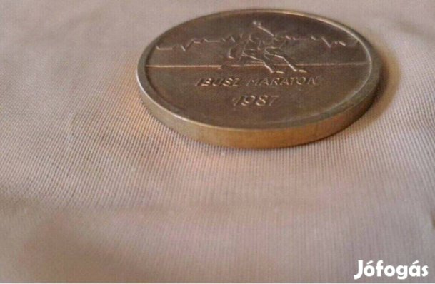 IBUSZ maraton plakett 1987