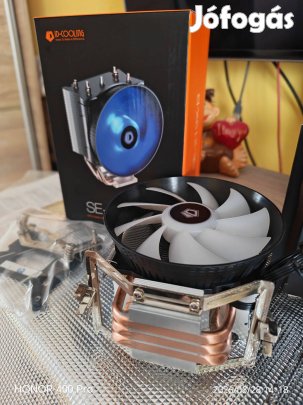 ID-Cooling CPU Hütő+3 db házhütő