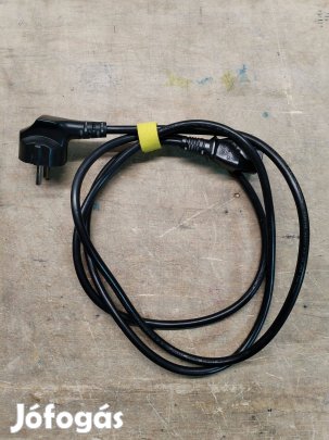 IEC C13 tápkábel 1,8m / H05VV-F / 0.75 mm2 réz