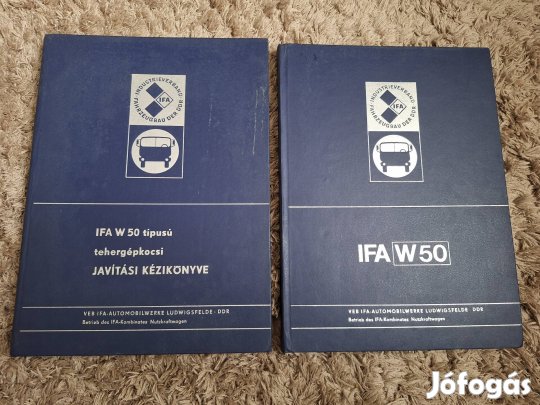 IFA W50 magyar nyelvű javítási kézikönyv