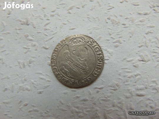 III. Zsigmond ezüst 6 garas 1623 Kép szerint