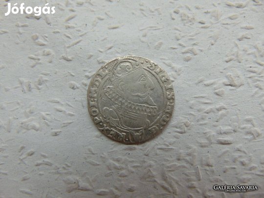 III. Zsigmond ezüst 6 garas 1625 Kép szerinti állapotban