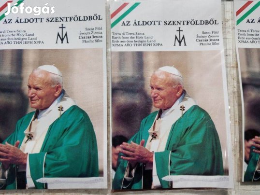 II. János Pál Pápa Fotó 50 ft /db 100 db együtt eladó 5.000 ft