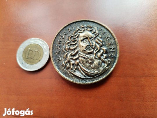 II. Rákóczi Ferenc Jelzett Borsos Miklós érem Sárospataki Iskol