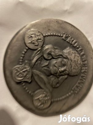 II. Rákóczi Ferenc bronz emlékplakett Tóth Sándor szobrászművész alk