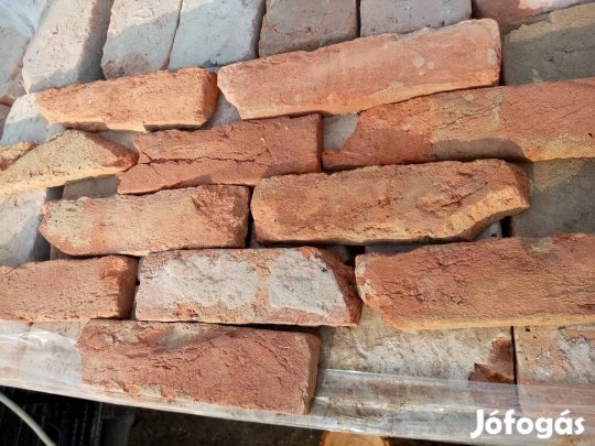 II.o. szeletelt tégla, rusztikus téglaszelet! Mennyiségi kedvezmény!