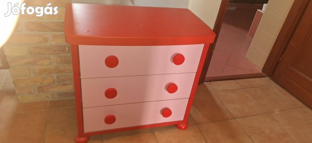 IKEA 3 fiókos szekrény