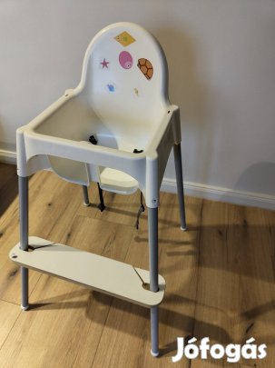 IKEA Antilop etetőszék tálcával és lábtámasszal