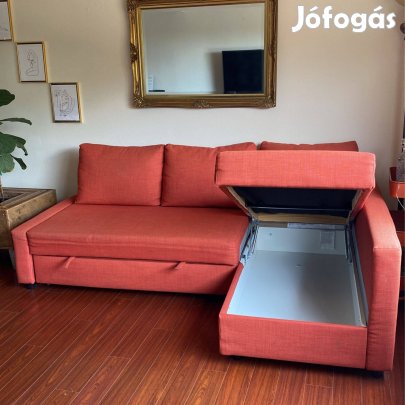 IKEA Friheten - Sarokkanapé tárolóval, Kanapé