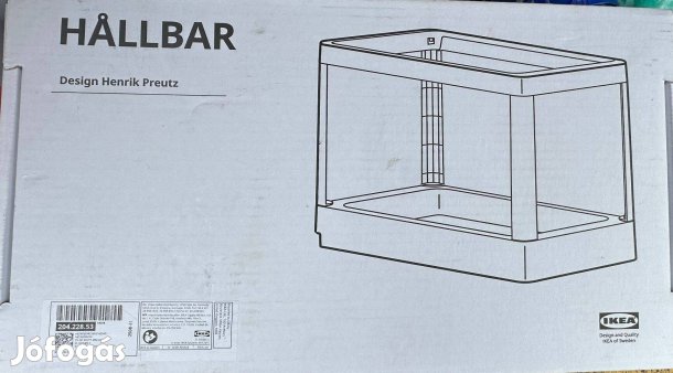 IKEA Hállbar kihúzható váz szelektív hulladékgyűjtéshez - Új, bontatla