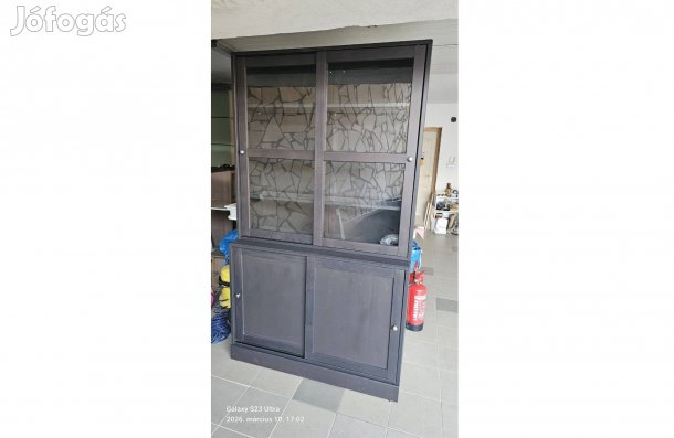 IKEA Havsta fenyő tálalószekrény, alig használt, korrekt áron