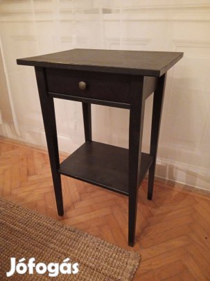 IKEA Hemnes fekete éjjeliszekrény eladó